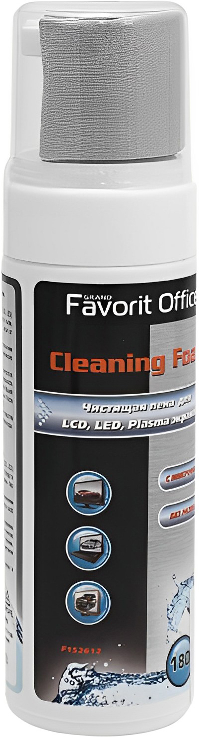 

Средство для ухода за электроникой Favorit Office Foam Screen Clean Чистящая пена 180 мл + салфетка из микрофибры (F152612)