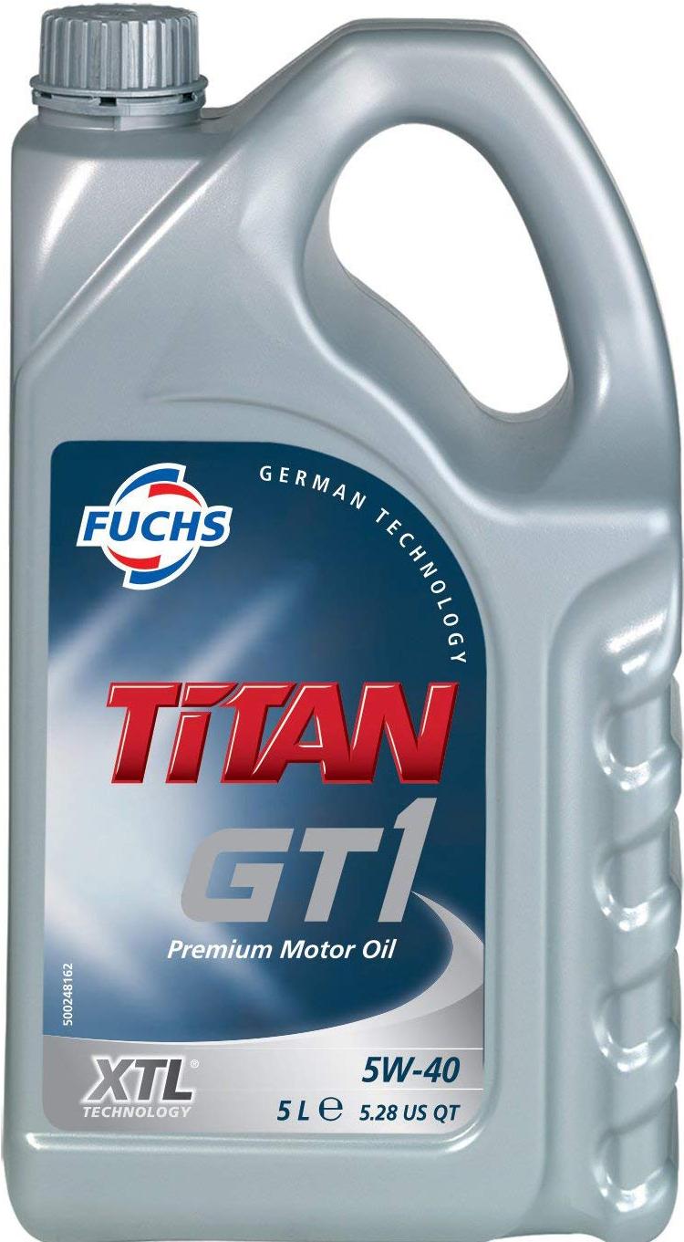 

Моторное масло Fuchs Titan GT1 5W40 5л [601411373], Titan GT1 5W40 5л