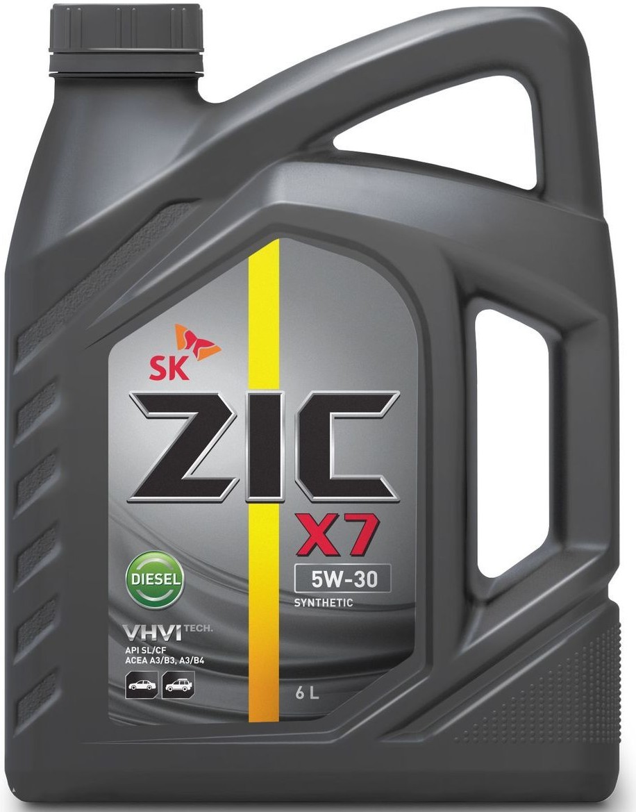 

Моторное масло ZIC X7 DIESEL 5W30 6л (172610)