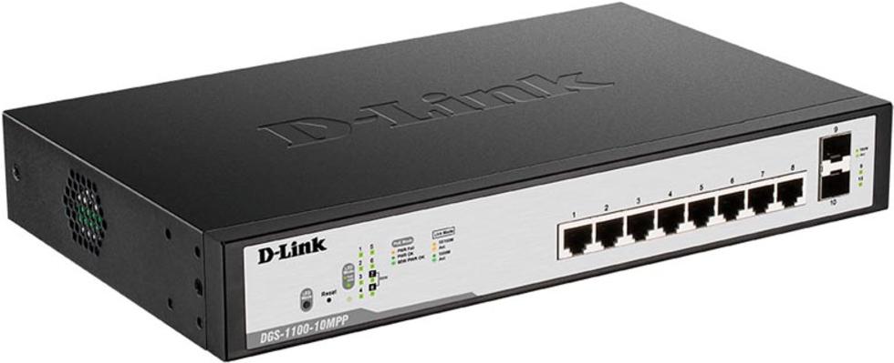 

Коммутатор D-Link DGS-1100-10MPP/C1A, DGS-1100-10MPP/C1A