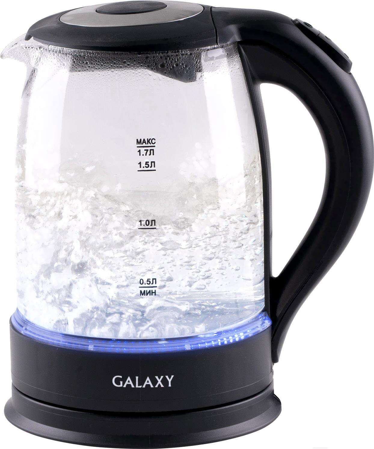 

Электрочайник Galaxy GL 0553 черный, Электрочайник Galaxy GL0553 (черный)