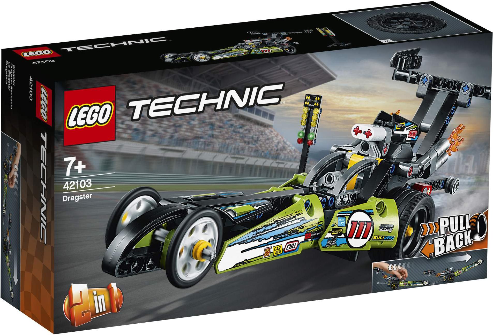

Конструктор LEGO Technic Драгстер [42103], Technic Драгстер