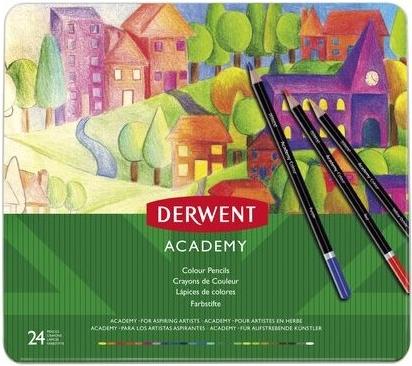 

Товары для творчества Derwent Academy Colour 24 цвета, Карандаш цветной Derwent Academy Colour 24 цвета 2301938