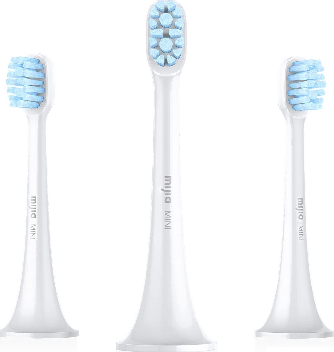 

Насадки для зубной щетки Xiaomi Mi Electric Toothbrush Head Mini [NUN4014GL], Mi Electric Toothbrush Head (3 шт в комплекте мини)