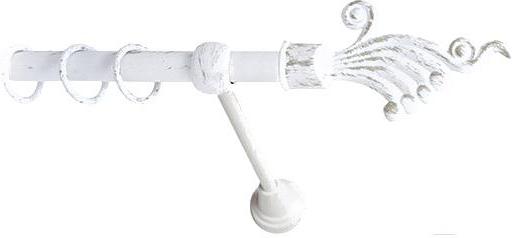 

Карниз Lm Decor Кения 023 1р гладкий 1.8м белое золото, Кения 023 1р гладкий 16мм 1.8м