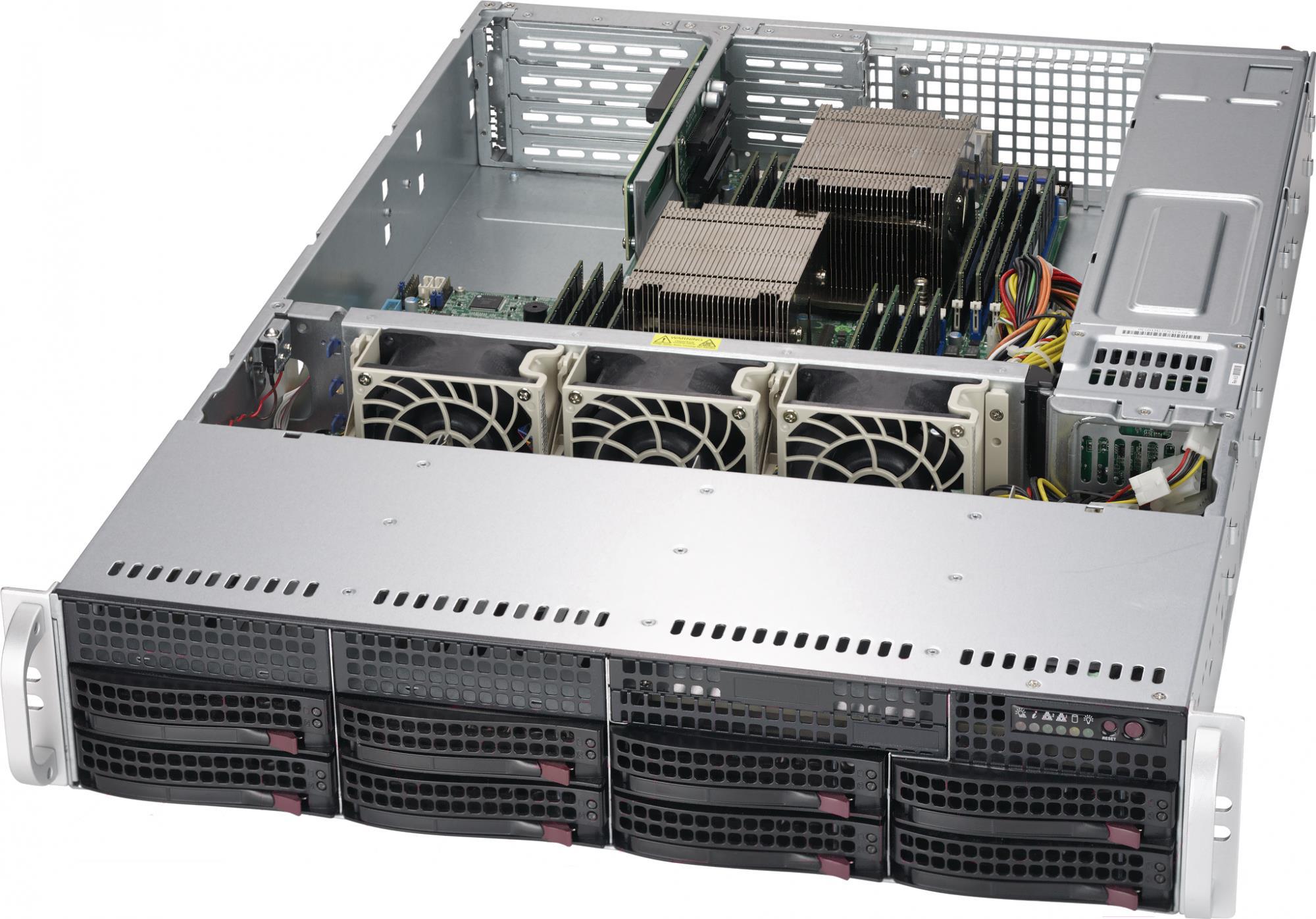 

Supermicro 2U 2x740W [CSE-825TQC-R740LPB], 2U 2x740W