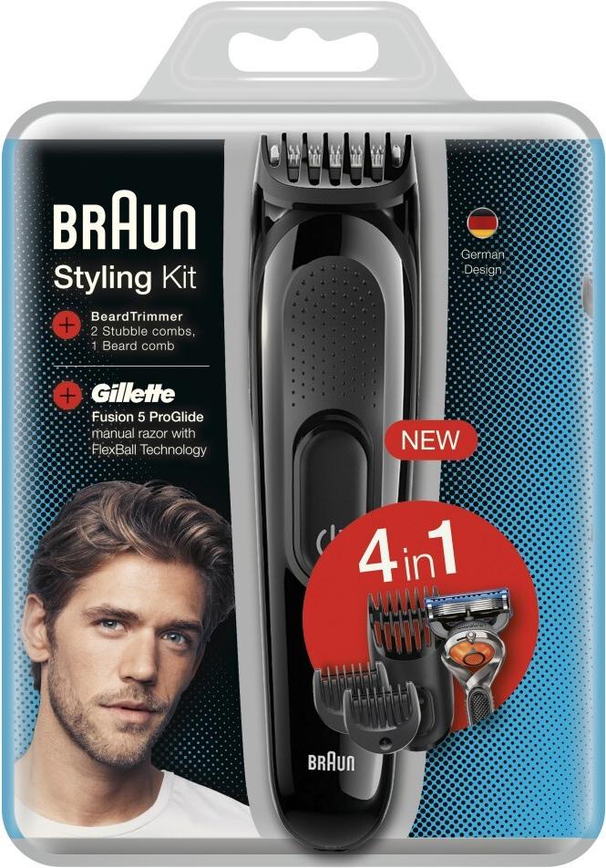 

Машинка для стрижки волос Braun SK3000 +GIL FUS 5 PrGl Бр+1кас, SK3000 +GIL FUS 5 PrGl Бр+1кас