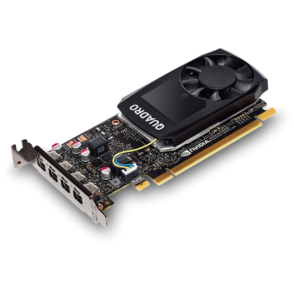 

Видеокарта Nvidia Dell PCI-E Quadro P1000 Quadro P1000 4096Mb 128bit GDDR5/mDPx4 oem [490-BDXN], NVIDIA Quadro P1000 4GB DDR5
