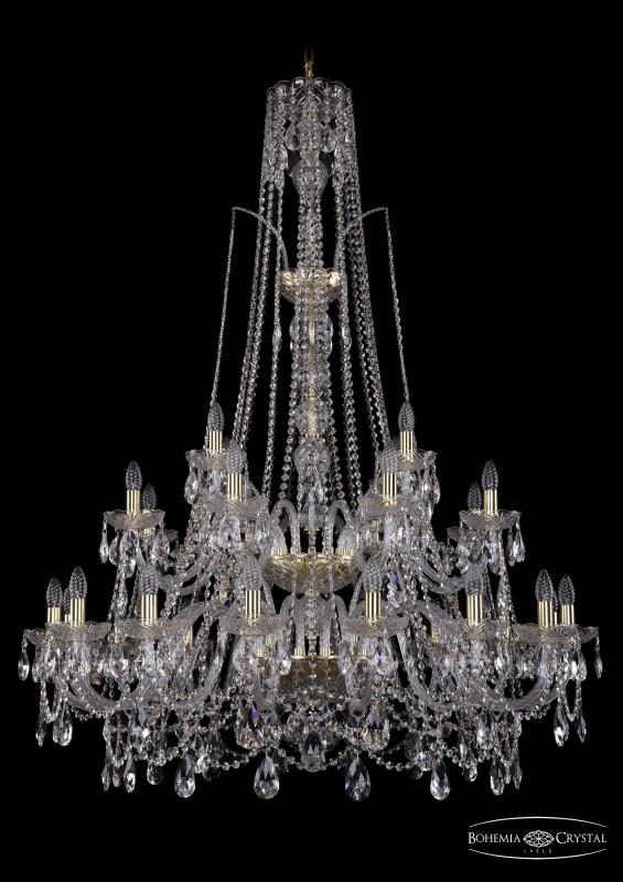 

Подвесная люстра Bohemia Ivele Crystal 1411/16+8+4/400/XL-150/2d/G