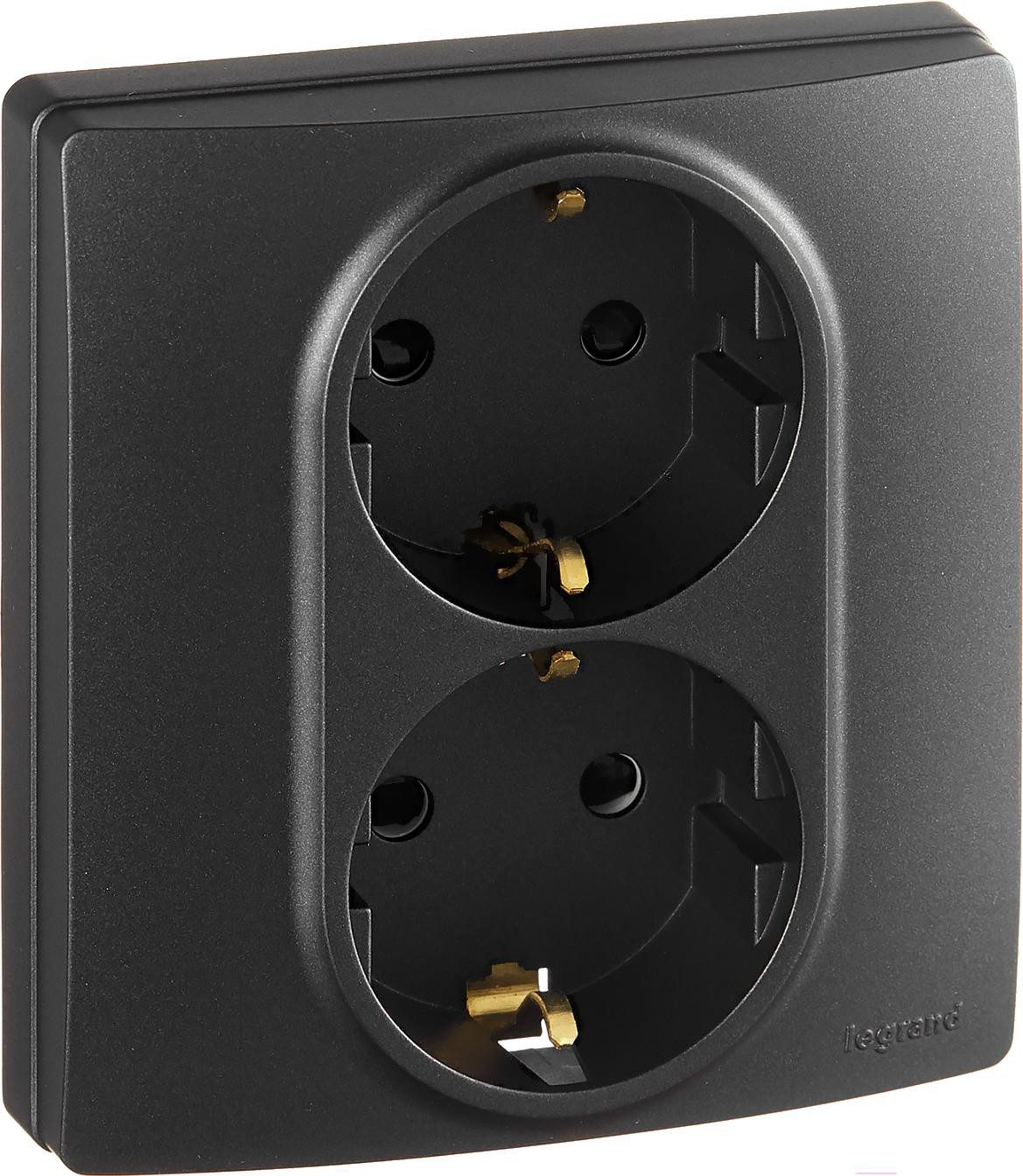 

Розетка Legrand Etika 672633 антрацит