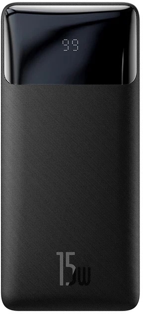 

Внешний аккумулятор Baseus PPBD050101 Bipow Digital Display Power Bank 20000mAh 15W Black