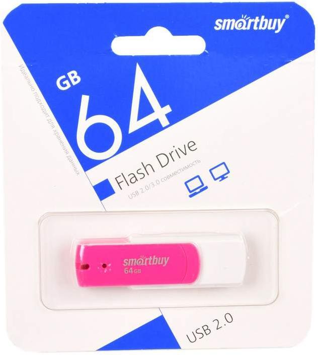 

Usb flash SmartBuy 64Gb Pink [SB64GBDP], 64Gb