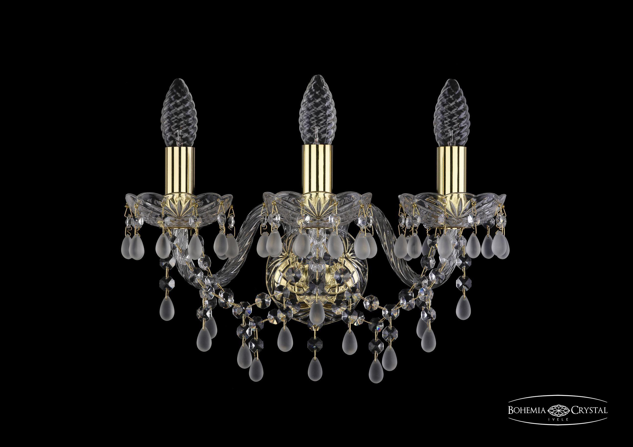 

Подвесная люстра Bohemia Ivele Crystal 1410B/3/141/G/V0300, Бра Bohemia Ivele Crystal 1410B/3/141/G/V0300
