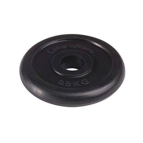 

Диск для штанги Lite Weights RJ1030 d-26mm 0,5кг черный, RJ1030 d-26mm 0,5кг