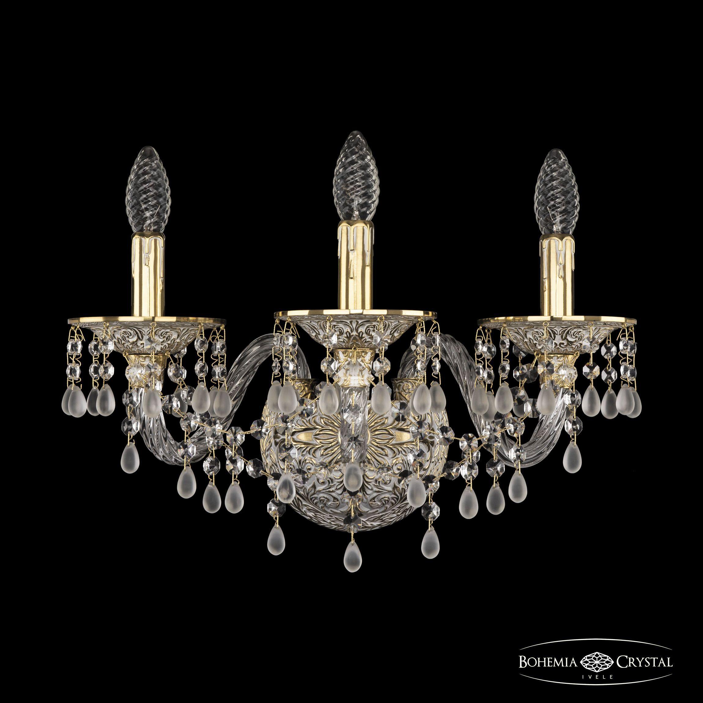

Бра Bohemia Ivele Crystal 16110B/3/165/XL GW V0300, 16110B/3/165/XL GW V0300