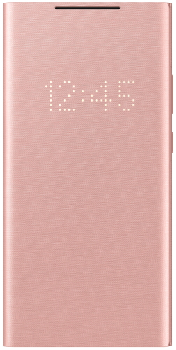 

Чехол для телефона Samsung Smart LED View Cover для Note20 Ultra Bronze [EF-NN985PAEGRU], Smart LED View Cover для Note20 Ultra