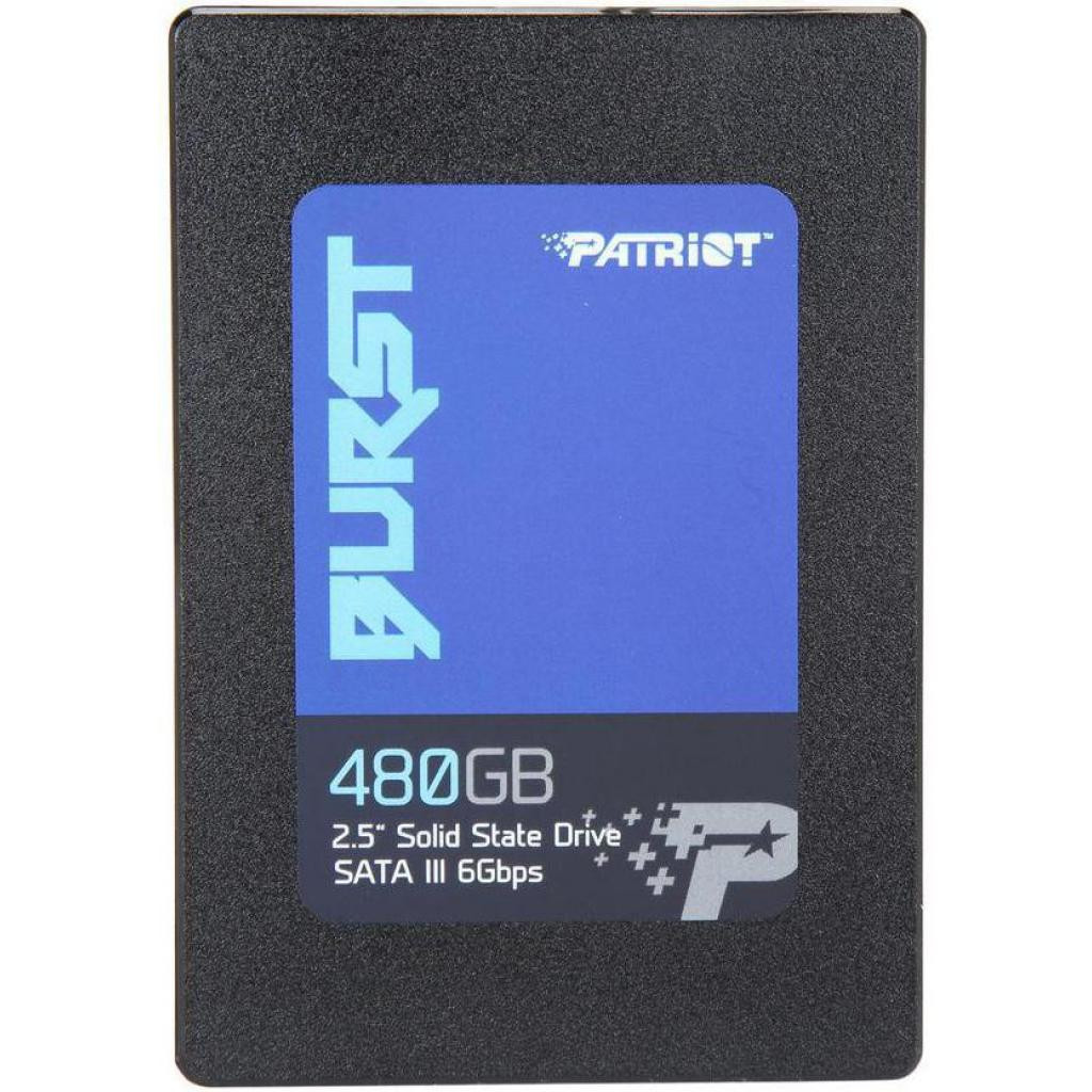 

SSD диск Patriot Burst 480GB (PBU480GS25SSDR), Burst 480GB