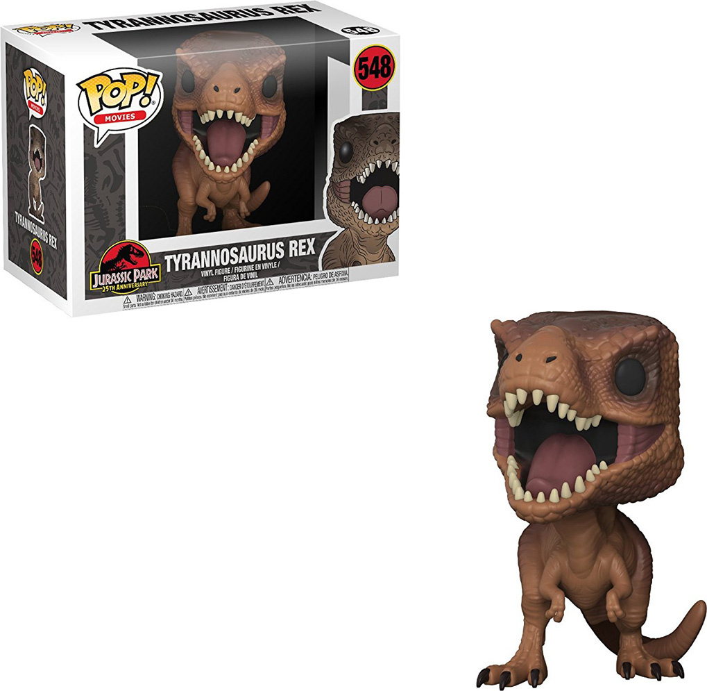 

Игрушка Funko Фигурка POP! Vinyl: Jurassic Park: Tyrannosaurus Rex, Фигурка POP! Vinyl: Jurassic Park: Tyrannosaurus Rex