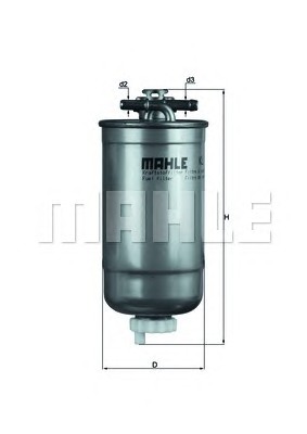 

Фильтр топливный Knecht/Mahle L414 [KL147/1D], L414