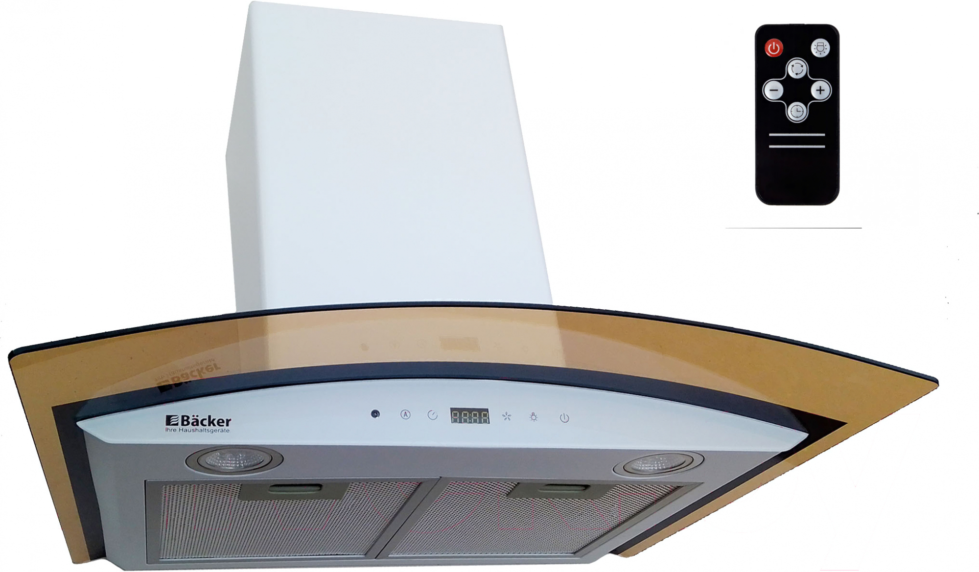 

Вытяжка Backer QD60E-TGL200RC DG White, Вытяжка BACKER QD60E-TGL200RC DG White