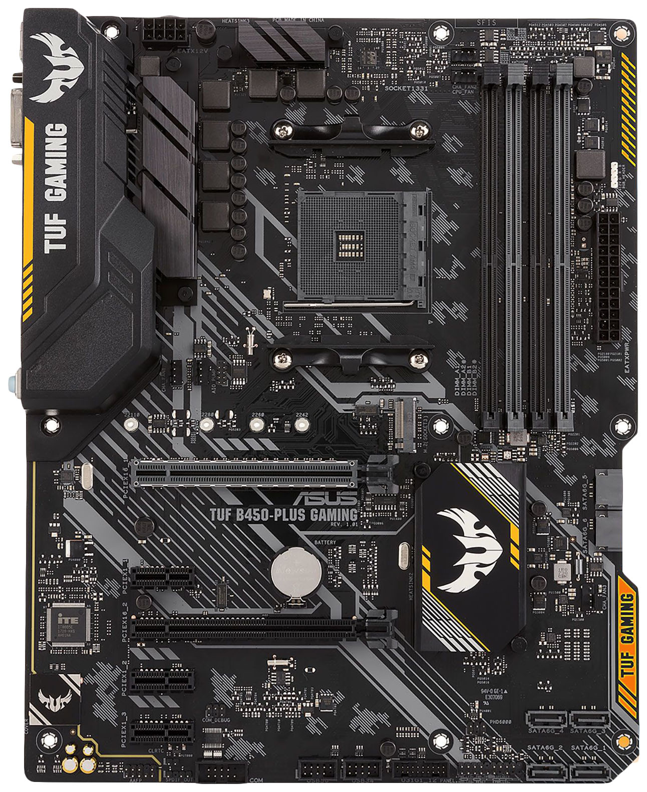 

Материнская плата Asus TUF B450-Plus Gaming, TUF B450-PLUS GAMING