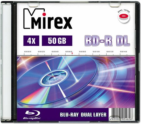 

Оптический диск Mirex BD-R 50 Gb 4x [1054626], Оптический диск Mirex BD-R 50 Gb 4x 1054626