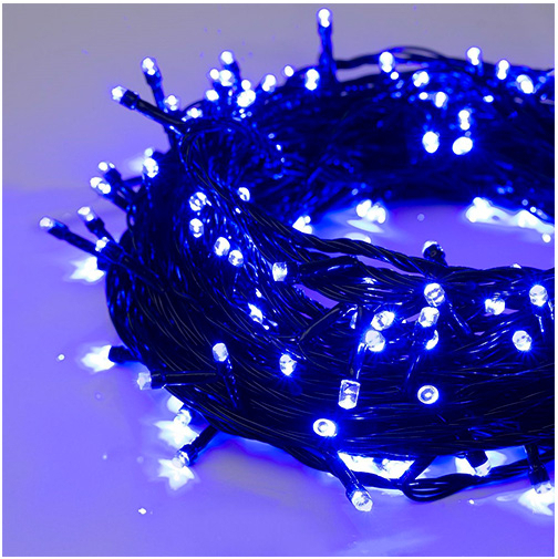 

Новогодняя гирлянда Luazon Нить 200 LED 20м синий [3556814], Новогодняя гирлянда Luazon Нить 200 LED 20м 3556814 синий