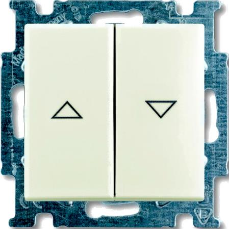 

Выключатель ABB Basic 55 1413-0-1102 шале-белый, Basic 55 1413-0-1102