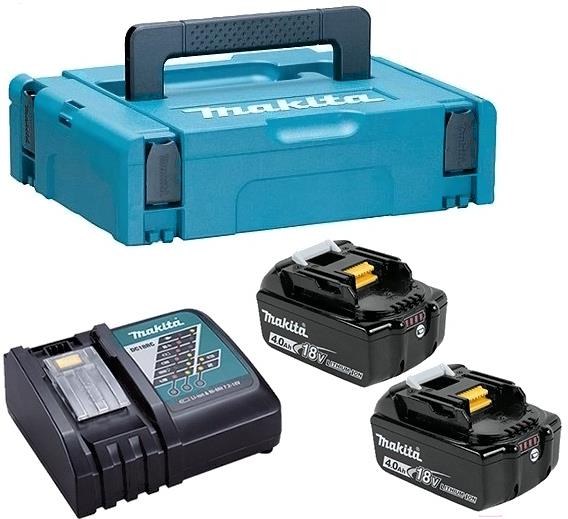 

Аккумулятор с зарядным устройством Makita BL1840B DC18RC (18В/4.0 а*ч 18В), Аккумулятор Makita BL1840B+DC18RC 18В/4.0 а*ч+18В комплект 198310-8