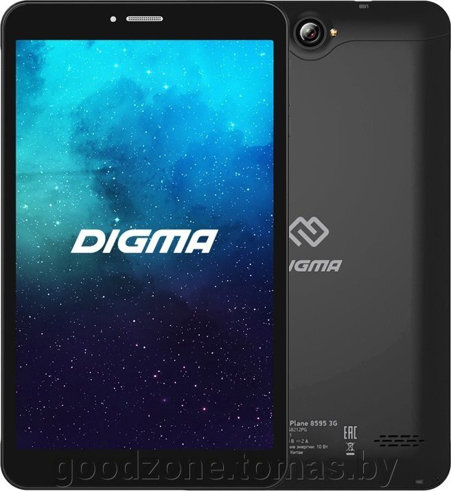 

Планшет Digma Plane 8595 3G черный [PS8212PG], (Digma Plane 8595 (PS8212PG))