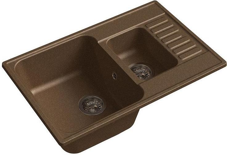 

Кухонная мойка GranFest Quarz GF-Z21K терракот, Quarz GF-Z21K