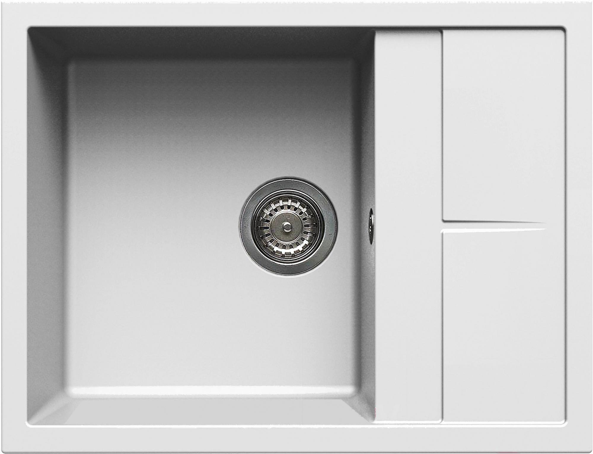 

Кухонная мойка Elleci Unico 125 G68 Bianco Titano [LGU12568], Unico 125