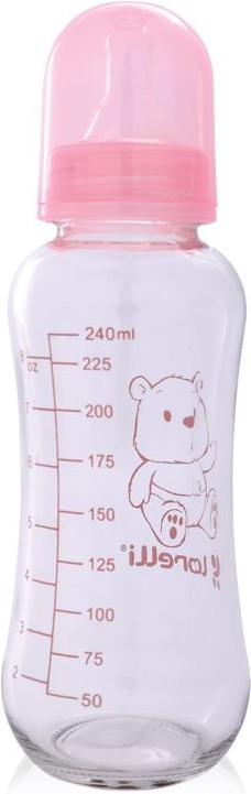 

Бутылочка для кормления Lorelli 1020062 240мл Pink (10200620001)
