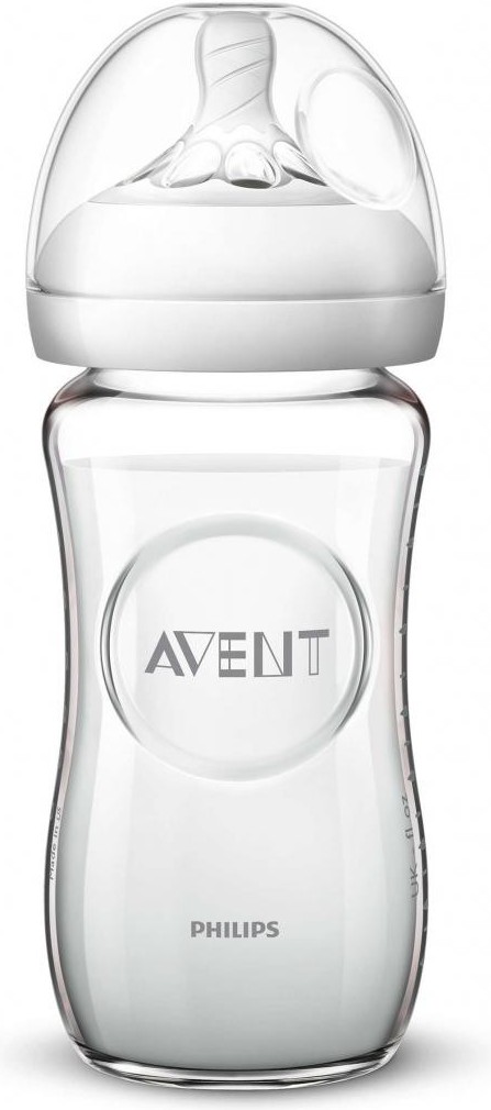 

Бутылочка для кормления Philips AVENT Natural 2.0 Стекло [SCF053/17], Бутылочка для кормления Philips AVENT Natural 2.0 Стекло SCF053/17