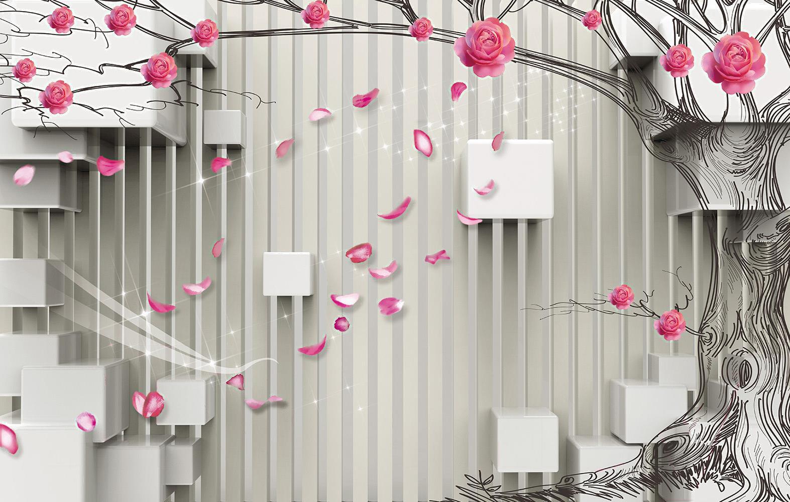 

Фотообои Citydecor Цветочная абстракция 5 3D 400x254