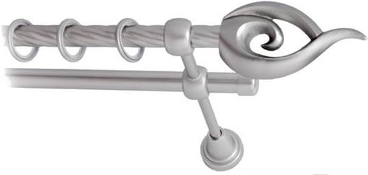 

Карниз Lm Decor Наутилус 012 2р витой 2.4м сатин, Наутилус 012 2р витой 16мм 2.4м