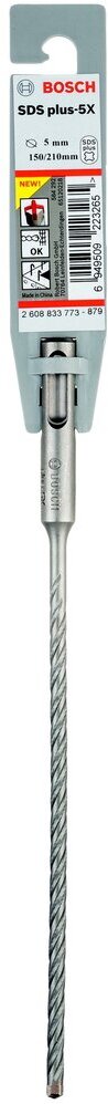 

Сверло Bosch SDS plus-5X 6x150x210 [2.608.833.779], Сверло Bosch SDS plus-5X 6x150x210 2.608.833.779
