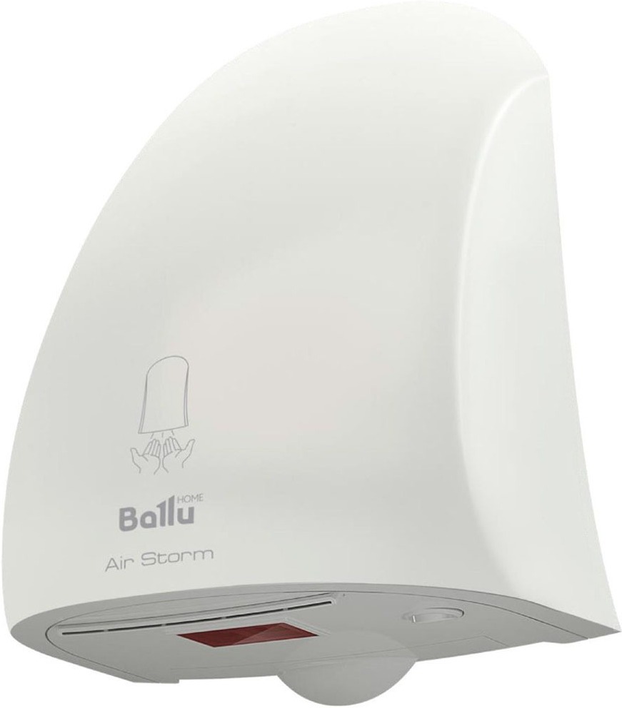 

Сушилка для рук Ballu BAHD-1000AS, классическая Ballu BAHD-1000AS белый