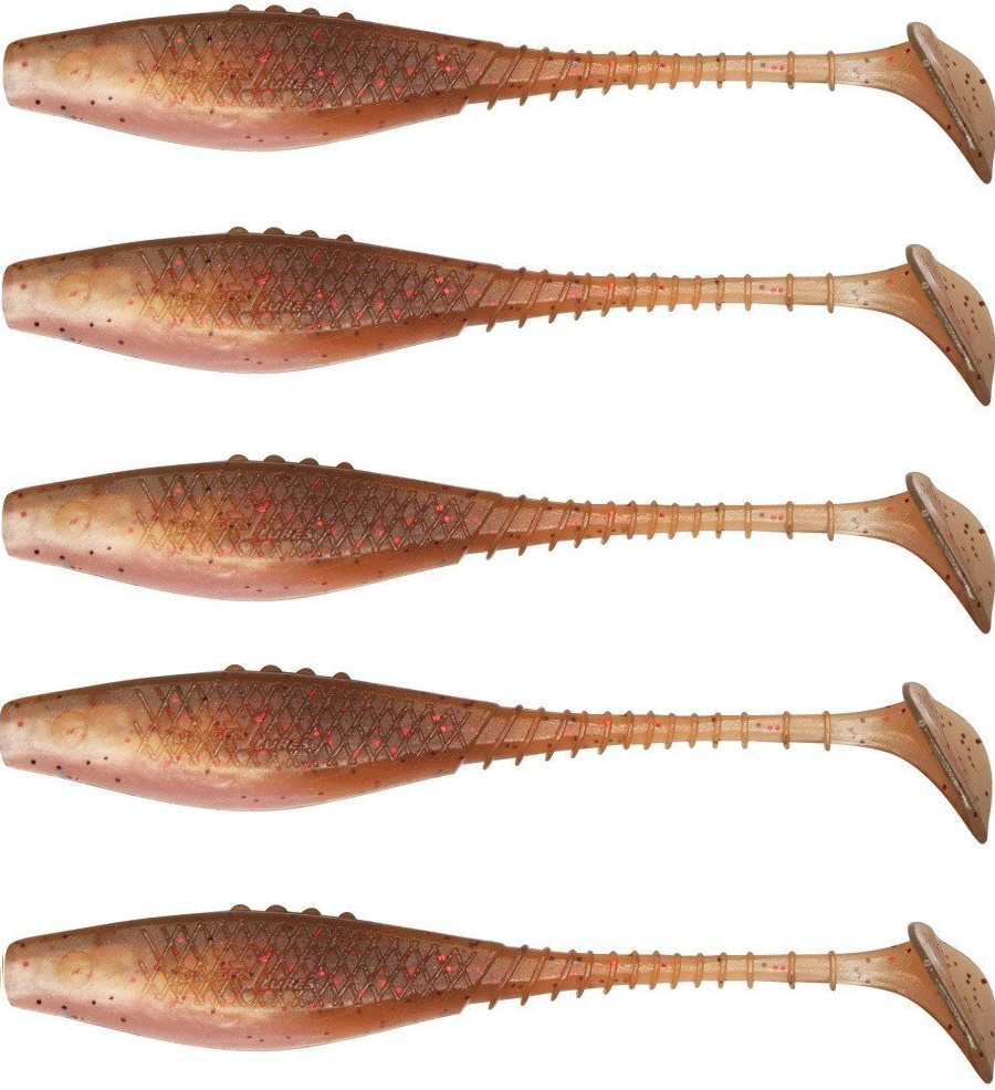 

Приманка силиконовая Dragon Belly Fish Pro 2/5 см 5шт (BF20D-01-730)