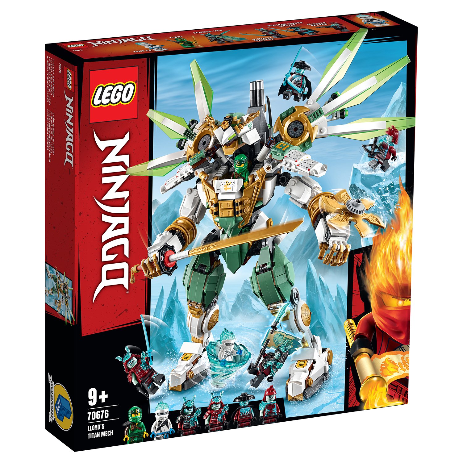 

Конструктор LEGO NINJAGO Механический Титан Ллойда [70676], NINJAGO Механический Титан Ллойда