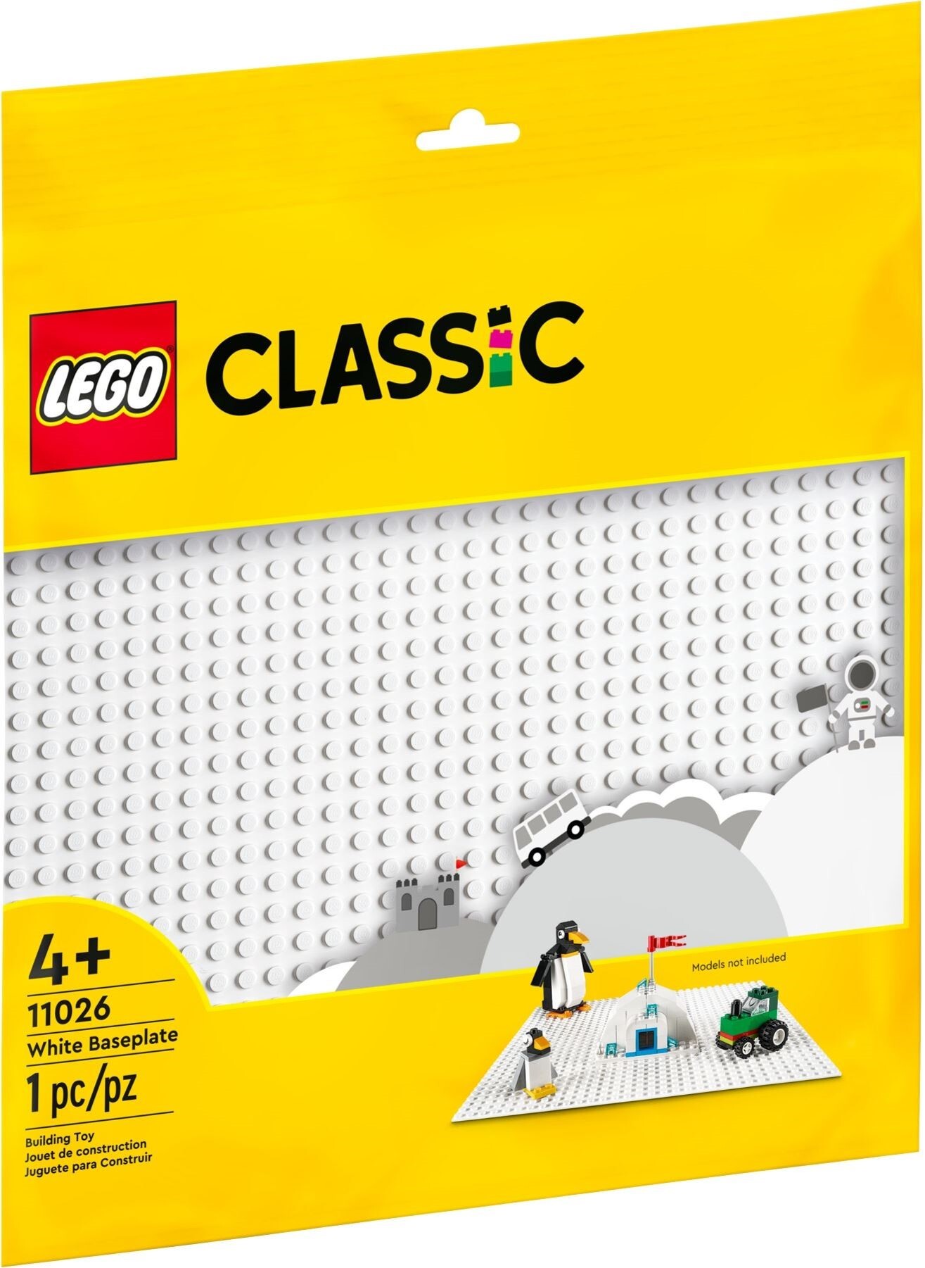 

Конструктор Lego Classic Белая базовая пластина (11026)