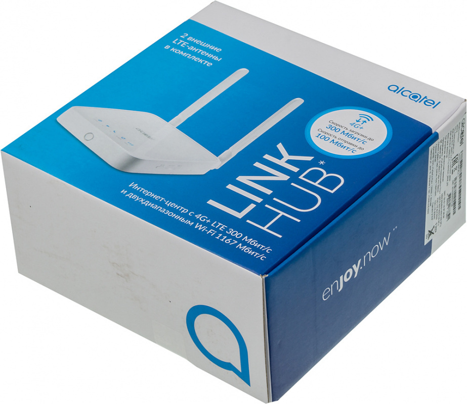 

Беспроводной маршрутизатор Alcatel HH42CV-2BALRU1-1 10/100/1000BASE-TX/3G/4G/4G+