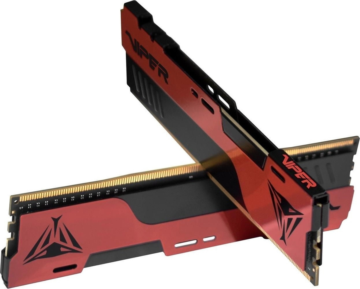 

Оперативная память Patriot DDR 4 DIMM 32Gb PC21300 [PVE2432G320C8K], Оперативная память Patriot Viper Elite II 2x16GB PC4-25600 (PVE2432G320C8K)