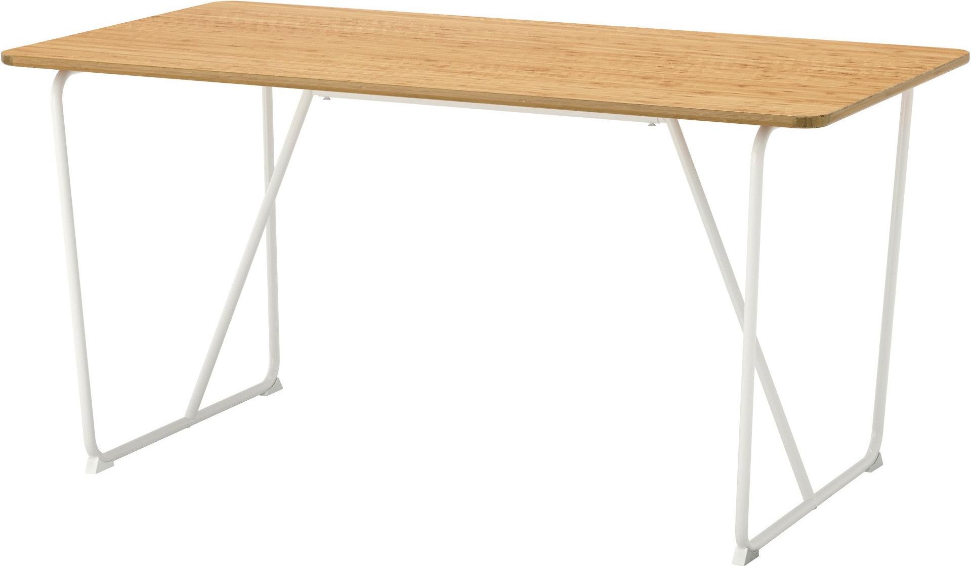 

Обеденный стол Ikea Оврарюд (бамбук/белый) 892.272.60, Оврарюд
