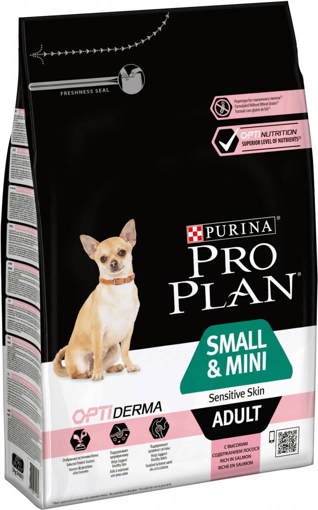 

Корм для собак Pro Plan Puppy Medium Sensitive Skin 3 кг