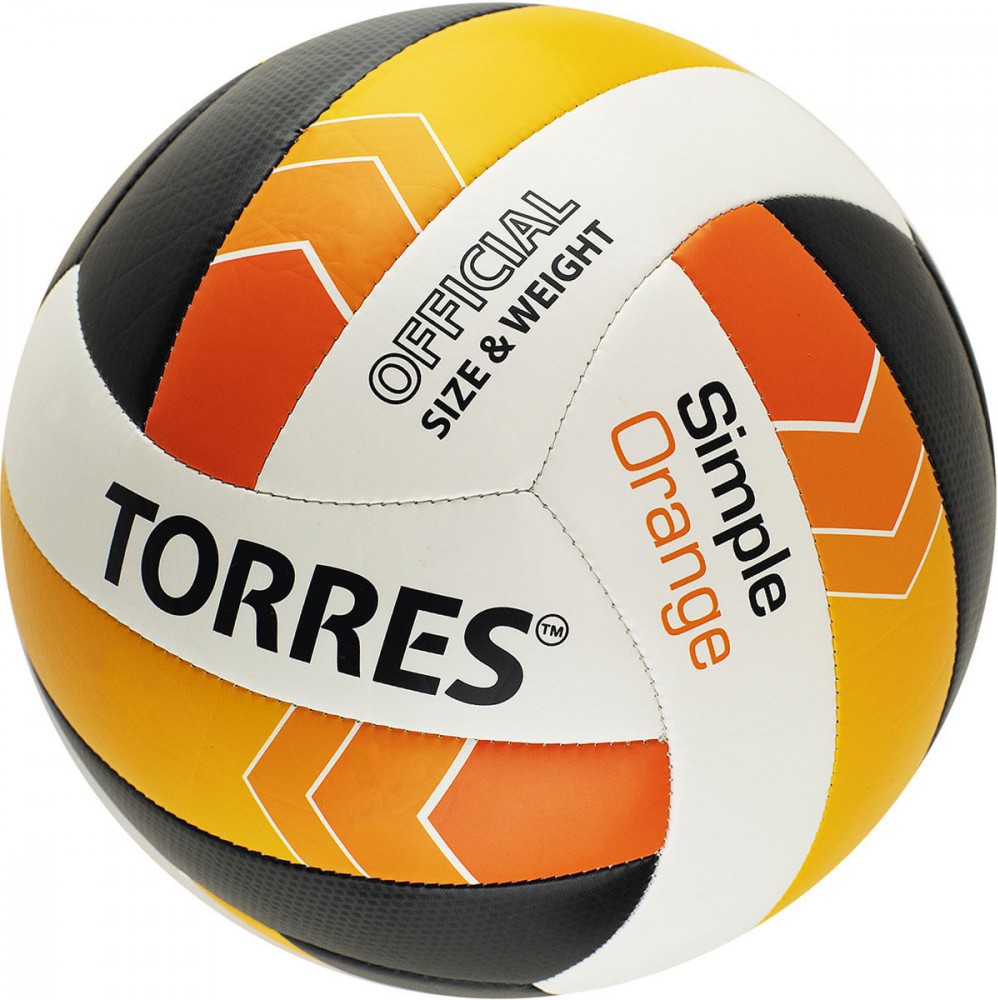 

Волейбольный мяч Torres SIMPLE ORANGE р.5 [V32125], Волейбольный мяч Torres SIMPLE ORANGE р.5 V32125