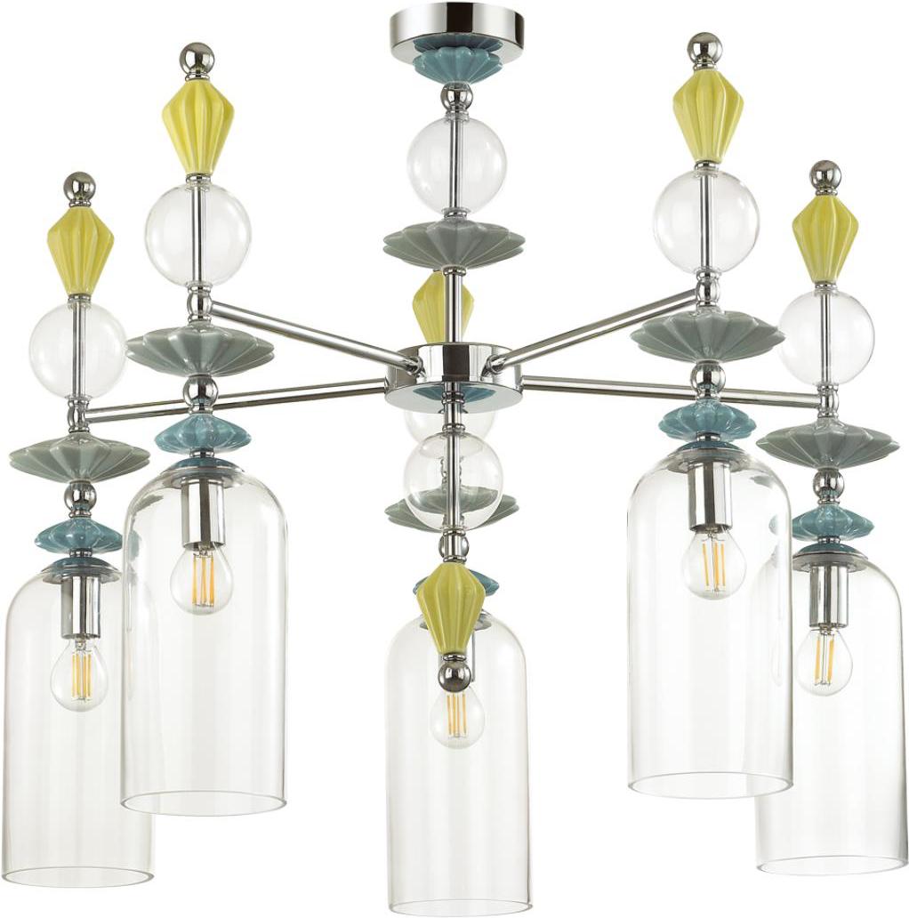 

Люстра на штанге Odeon Light 4893/5C