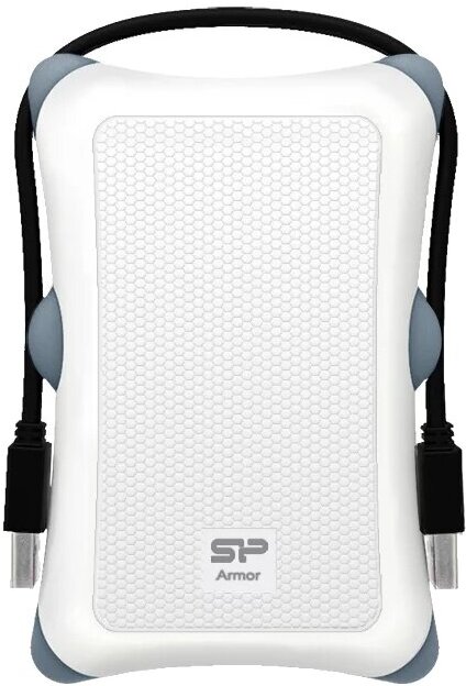 

Внешний жесткий диск Silicon-Power Armor A30 2TB White (SP020TBPHDA30S3W), Внешний жесткий диск HDD Silicon-Power Armor A30 2TB White SP020TBPHDA30S3W