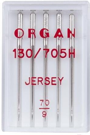 

Иглы для швейной машины Organ 5/70 -100 джерси
