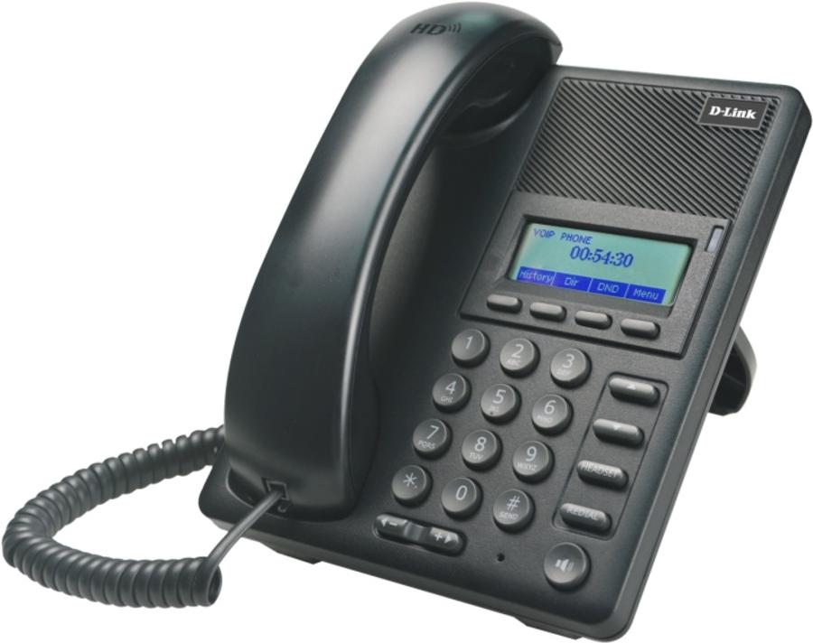 

VoIP-телефон D-Link SIP [DPH-120S/F1A], IP-телефония D-Link DPH-120S/F1A черный